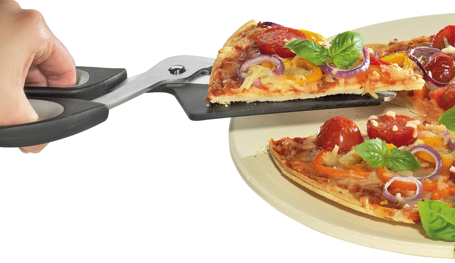 0804980000_ PIZZA nůžky nerez Kuchenprofi